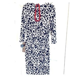 Chic Ralph Lauren Faux Wrap Dress